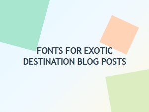 Typography for Lands of Legend